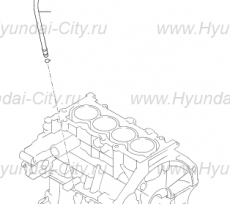 Щуп масляный 1.4-1.6 '17 Hyundai Solaris II