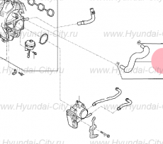 Шланг вентиляции картера двигателя Hyundai Creta
