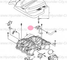 Клапан контроля давления впрыска Hyundai Equus