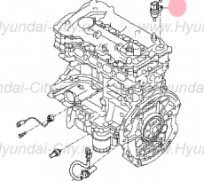 Датчик положения распредвала 2.0 Hyundai Sonata VII