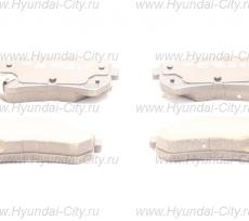Колодки тормозные задние Hyundai Creta