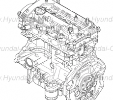 Двигатель в сборе 2.0 Hyundai Creta